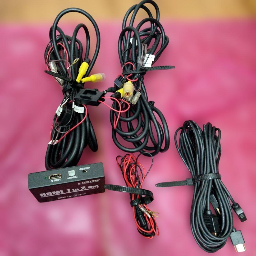 アルパイン SSA9ST 車内ヘッドレストモニター 9インチ HDMI