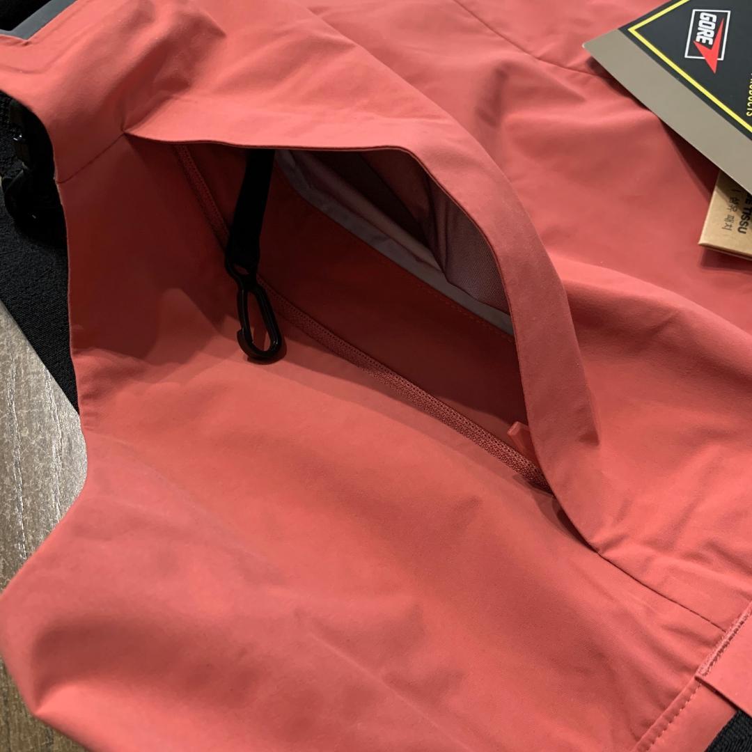 アディダス　ビブパンツ　ゴアテックス　ピンク系　レディースXL