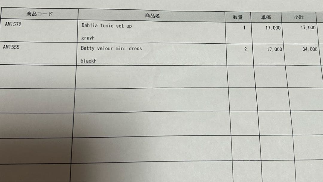 アンドマリー黒サロペットと白シャツのセット