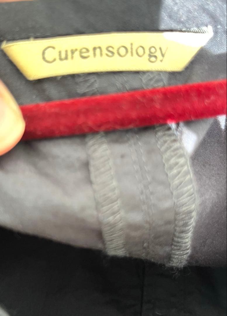 【新品タグ付き】カレンソロジー　ポプリンラッフルワンピース