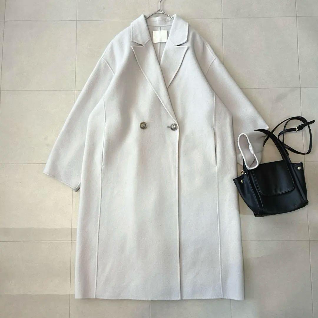 美品 ガリャルダガランテ♡ウール リバー ダブルフェイス チェスターコート