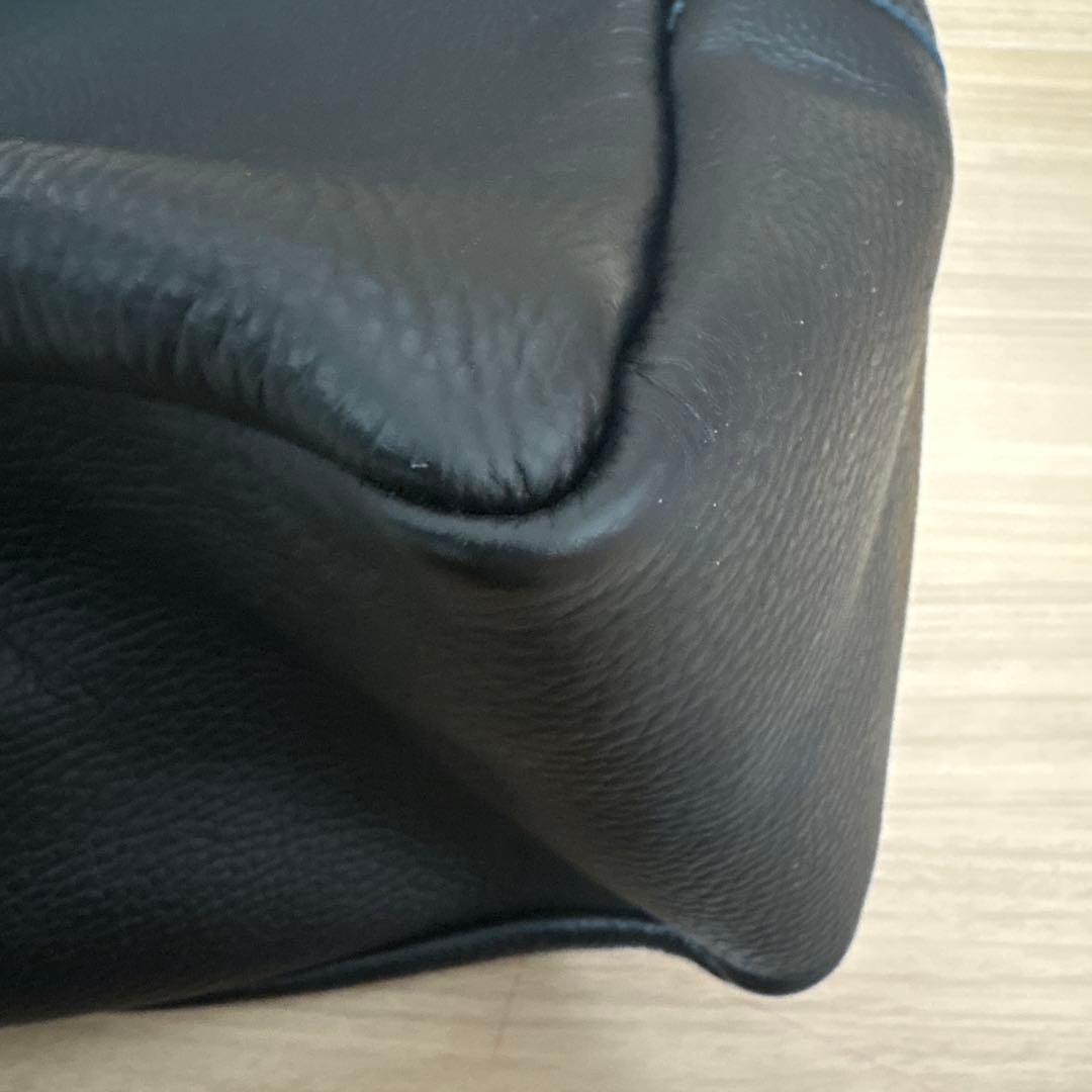 美品　YOUNG & OLSEN ブラックトートバッグ