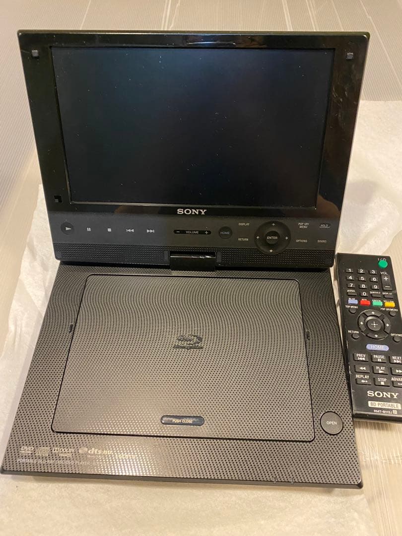 ソニー【SONY】ポータブルブルーレイ DVDプレーヤー BDP-SX910