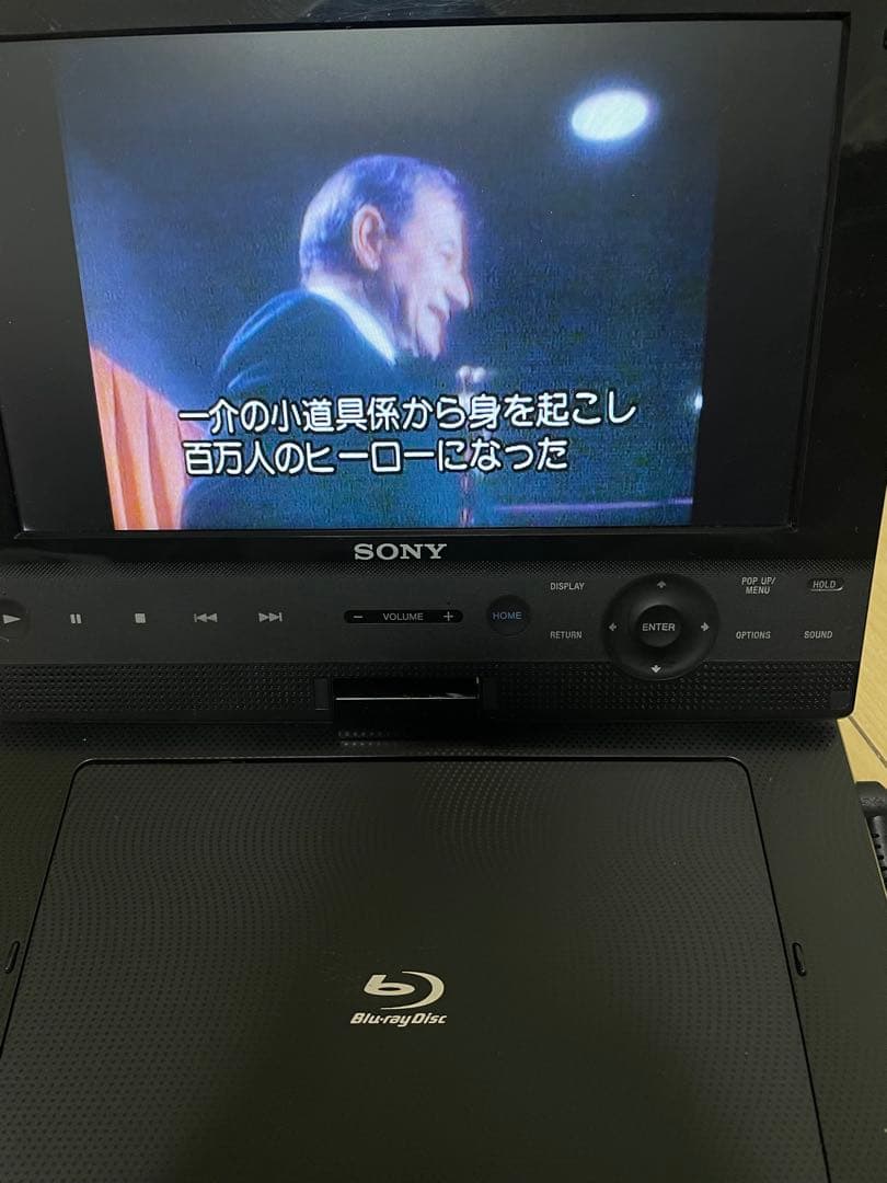 ソニー【SONY】ポータブルブルーレイ DVDプレーヤー BDP-SX910