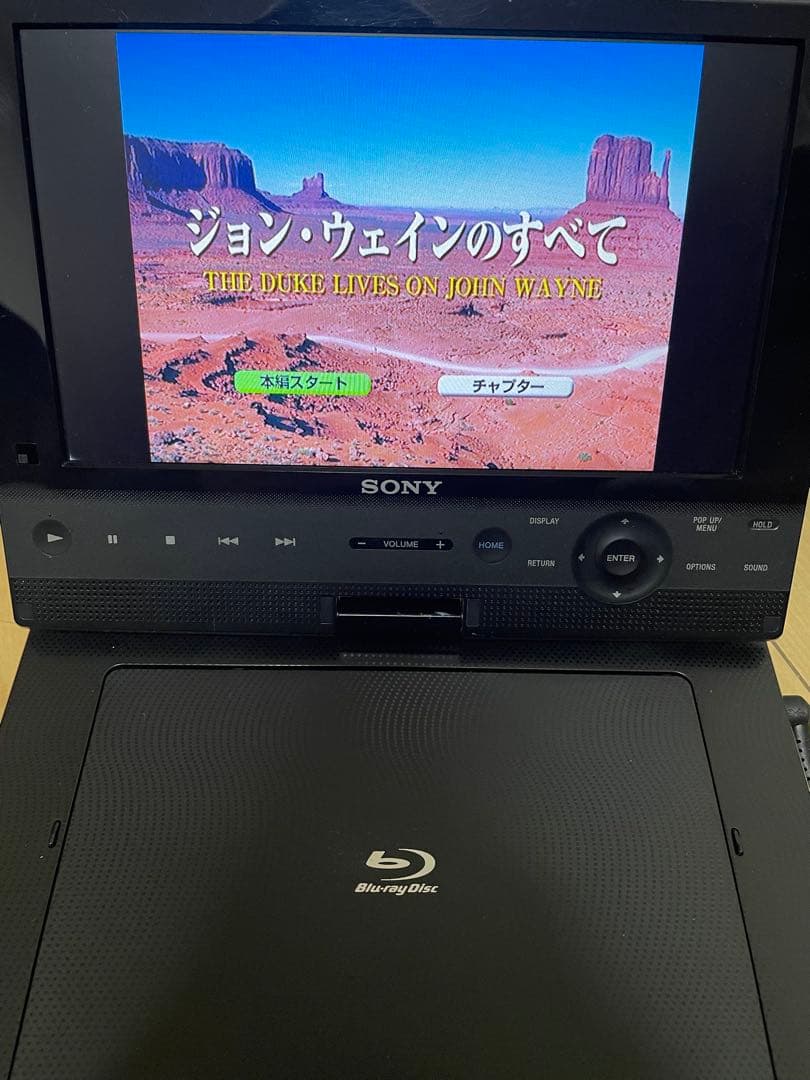 ソニー【SONY】ポータブルブルーレイ DVDプレーヤー BDP-SX910