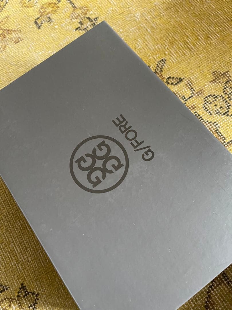 ジーフォー　ゴルフシューズ ホワイト レザー フリンジ付き未使用