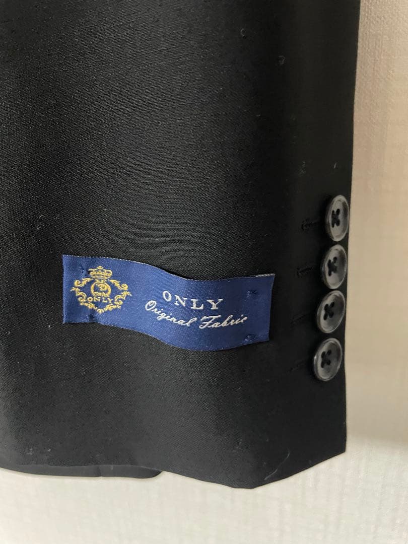 ONLY メンズスーツ 上下　黒　新品未使用　175Y 新品　就活　リクルート