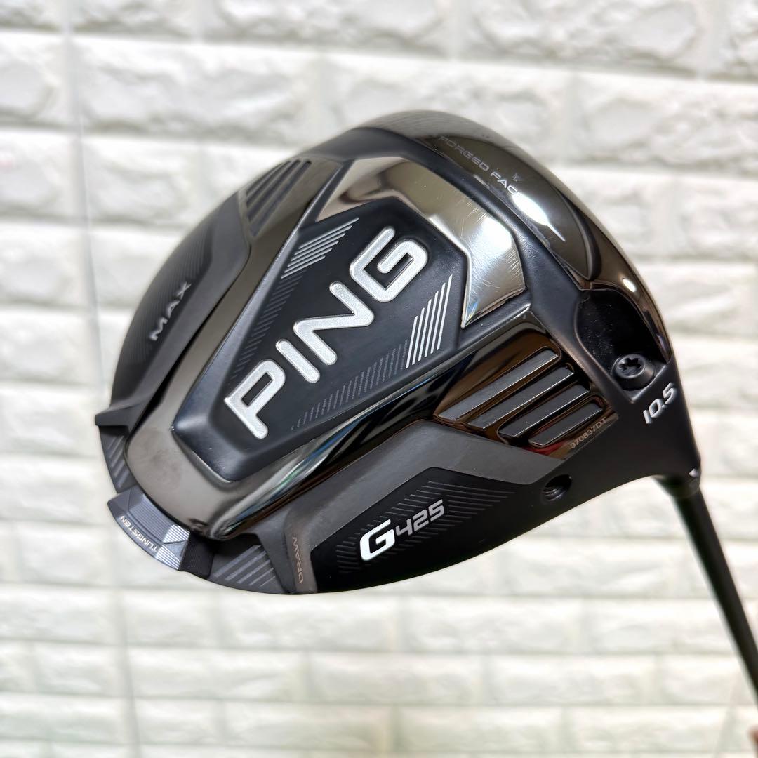 超美品　PING G425 MAX ドライバー 10.5° S 純正シャフト付