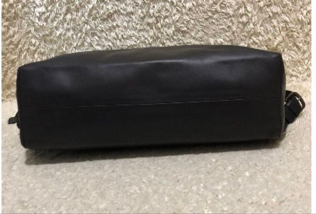 マザーハウス レザー　トートバッグ　ヨゾラ ブラック　メンズ