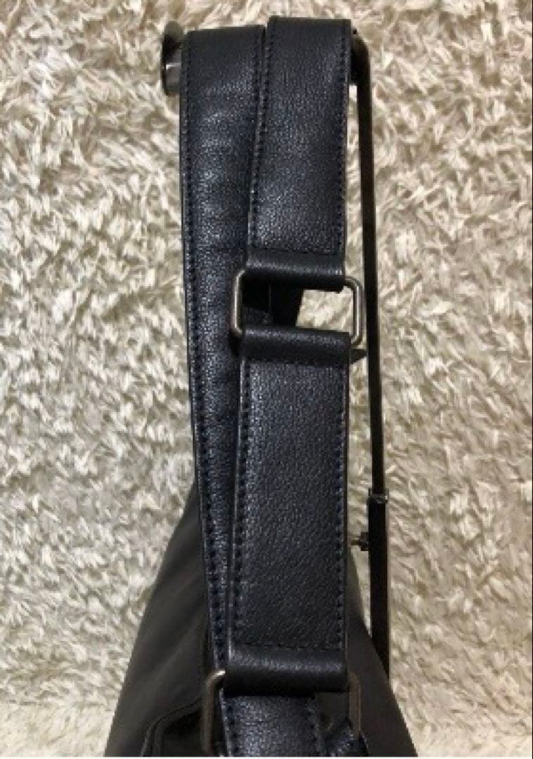 マザーハウス レザー　トートバッグ　ヨゾラ ブラック　メンズ