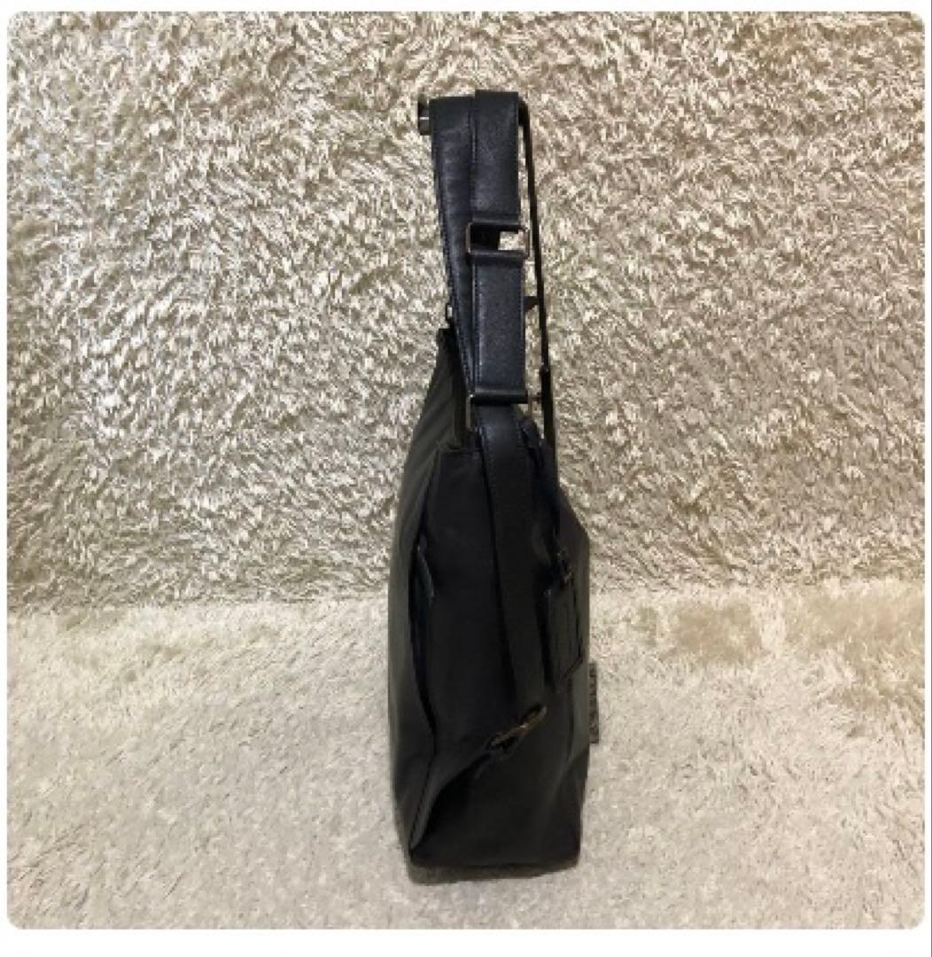 マザーハウス レザー　トートバッグ　ヨゾラ ブラック　メンズ