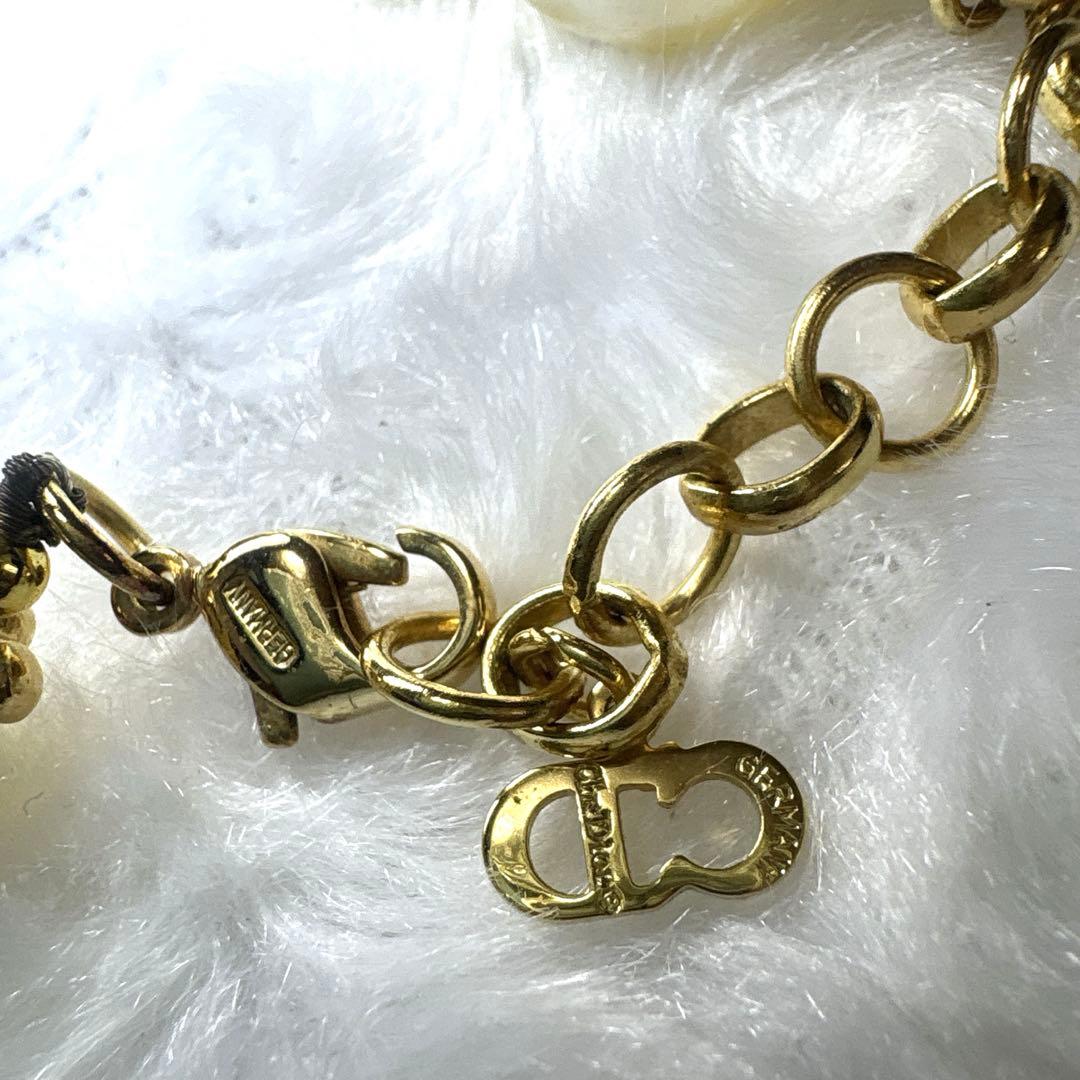 Dior クリスチャンディオール　パールネックレス（14.09mm）　保管袋付