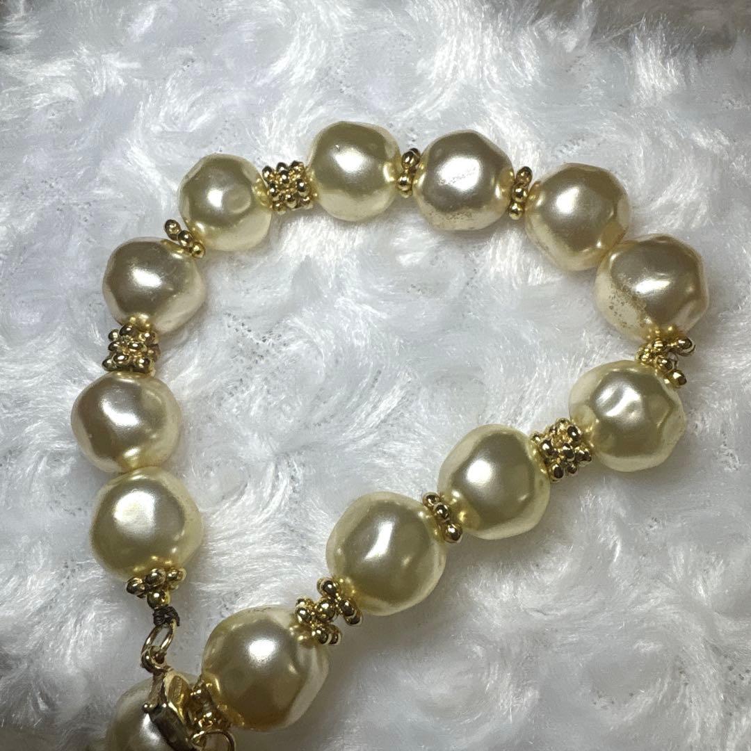 Dior クリスチャンディオール　パールネックレス（14.09mm）　保管袋付