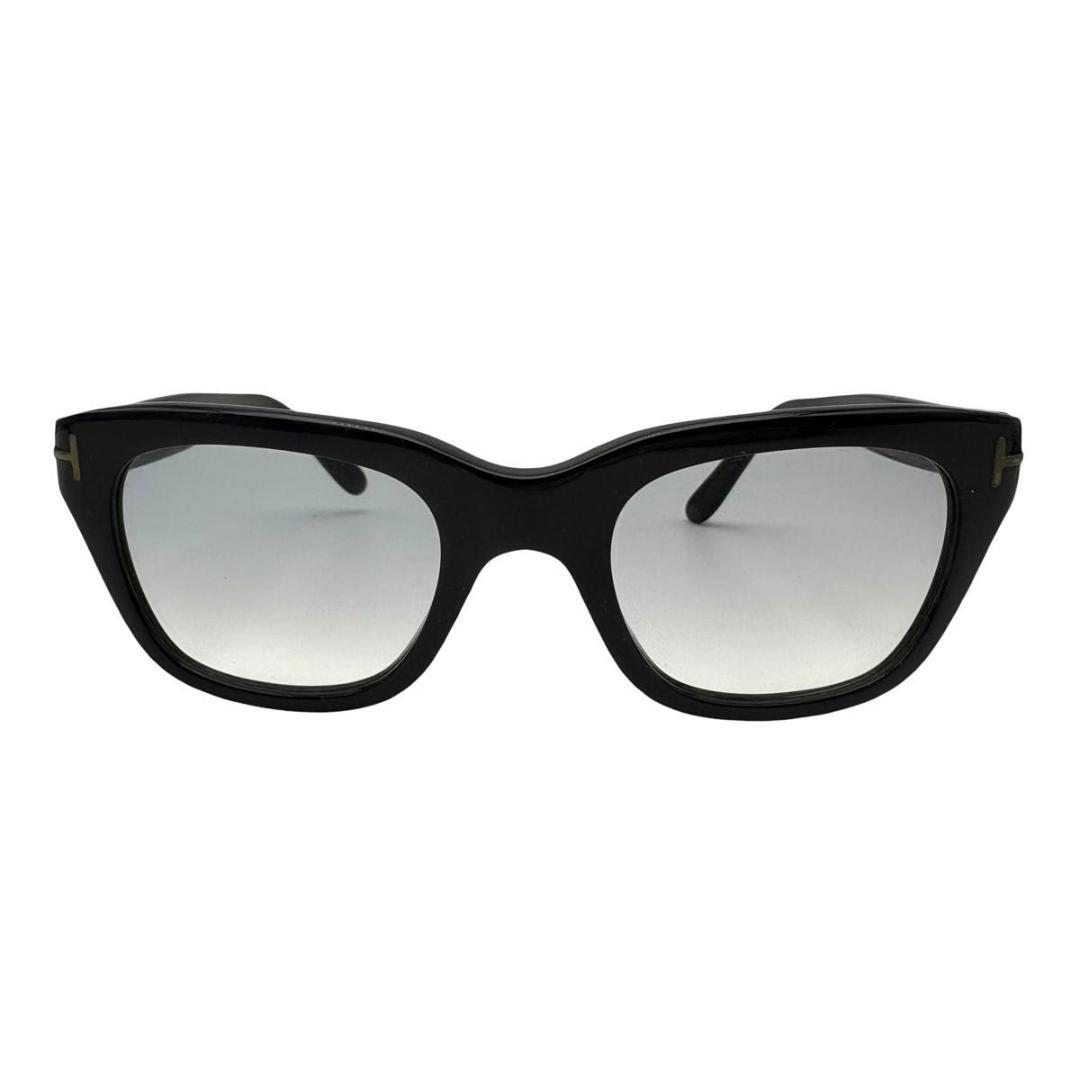 トムフォード サングラス メガネ TF5178 ブラック 黒　度なし　ケース付き