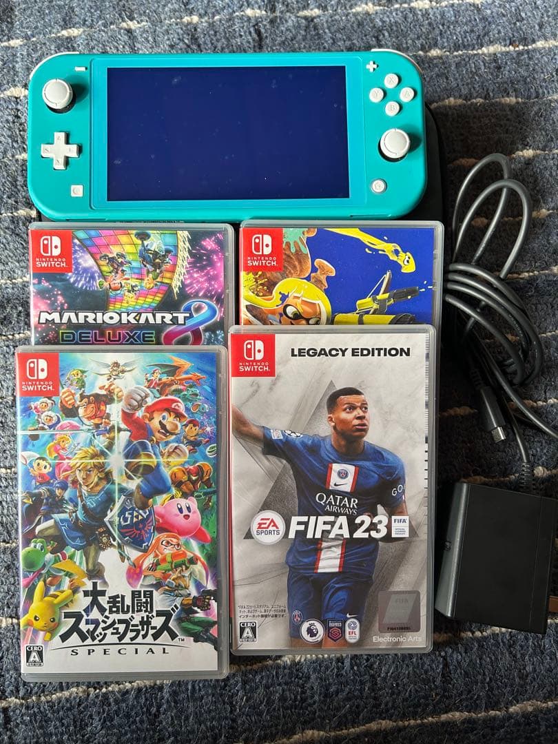 Nintendo Switch Lite ターコイズ + ゲームソフトセット