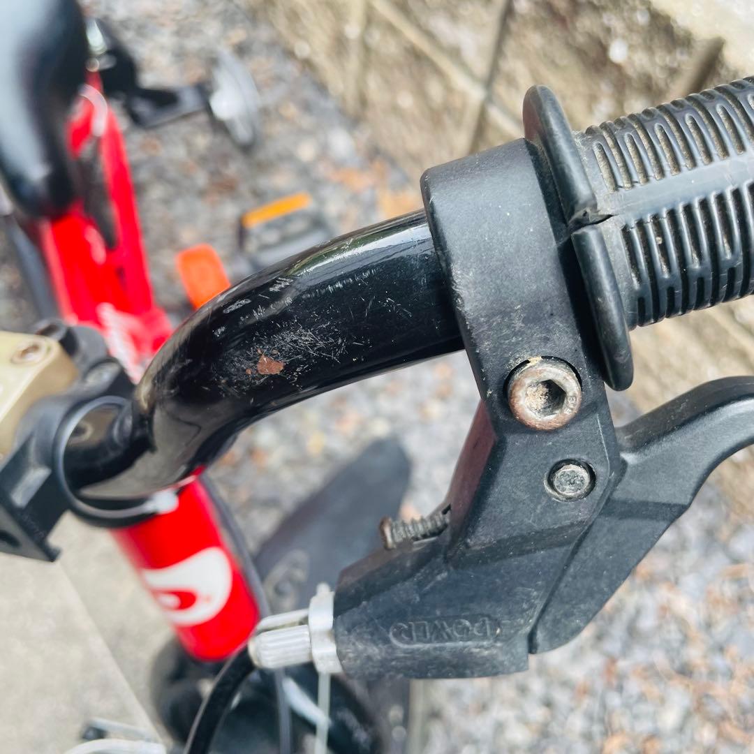 【引き取り限定】ディーバイク　マスタープラス　16インチ d-bike レッド