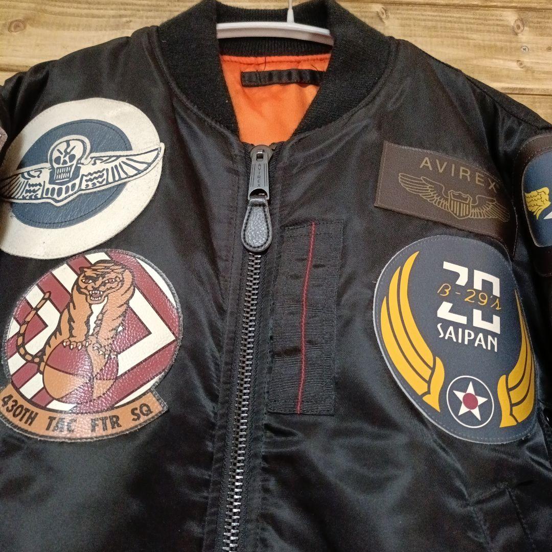 AVIREX MA-1 コマーシャルモデル TOP GUN Mサイズ ワッペン