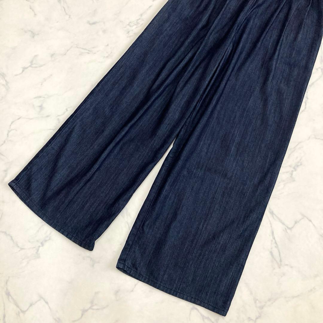 【のんのん】JENNE 2wayハイウエストリラックスデニムパンツ