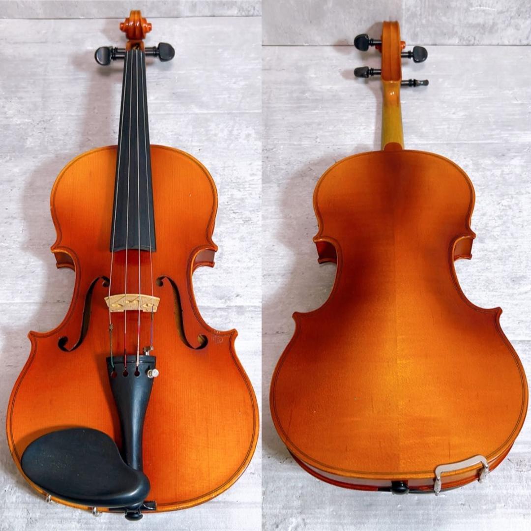 スズキバイオリン 本体 ブラウン ケース付き 4/4 No.280