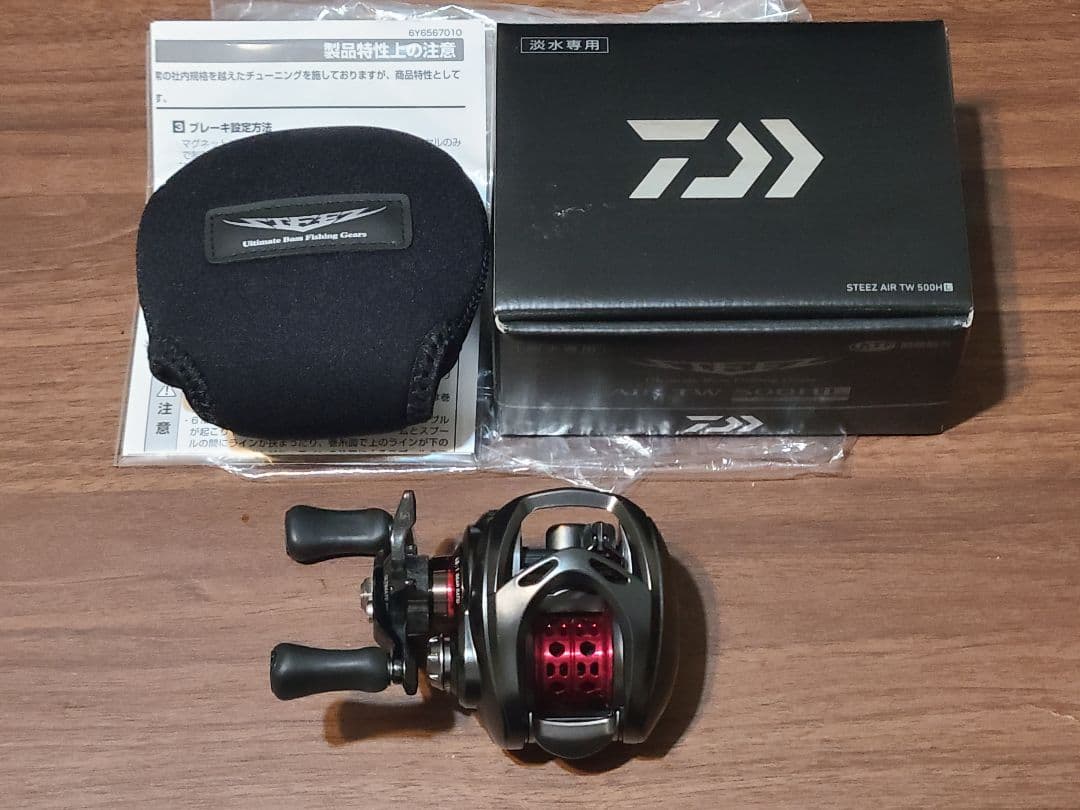 『美品』ダイワ STEEZ AIR TW 500HL　レフトハンドル　値下げ不可