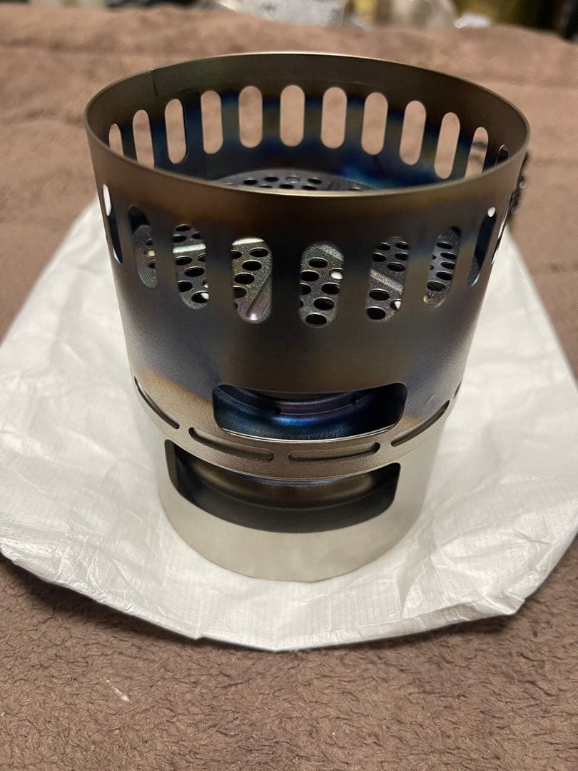 エバニュー チタンアルコールストーブ コッヘル アルコール容器3点セット