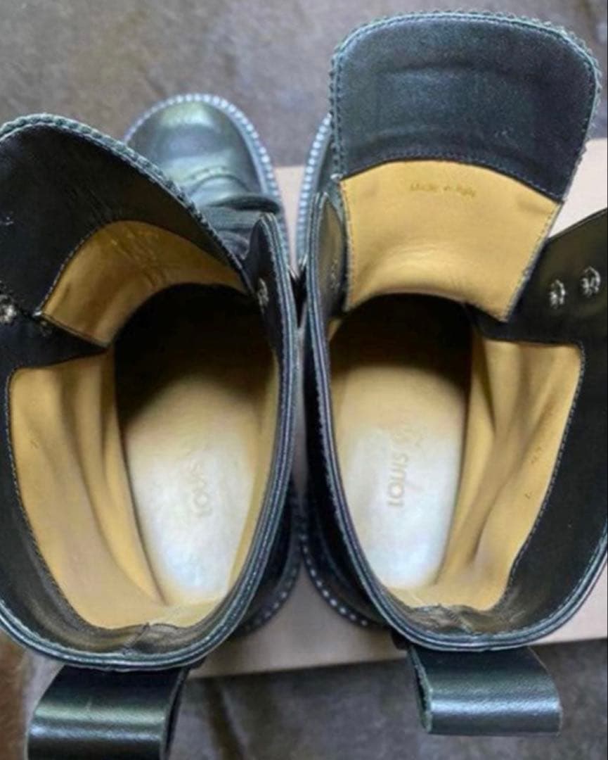 美品　ルイヴィトン louis vuitton ブーツ　シューズ　革靴