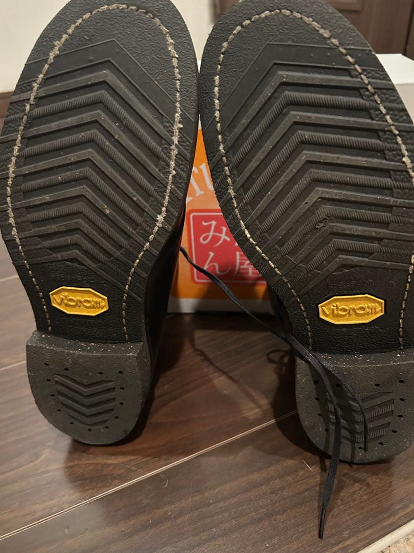 最終値下げ　Danner チャッカブーツ 24.5 レザー 黒 チャカブーツ