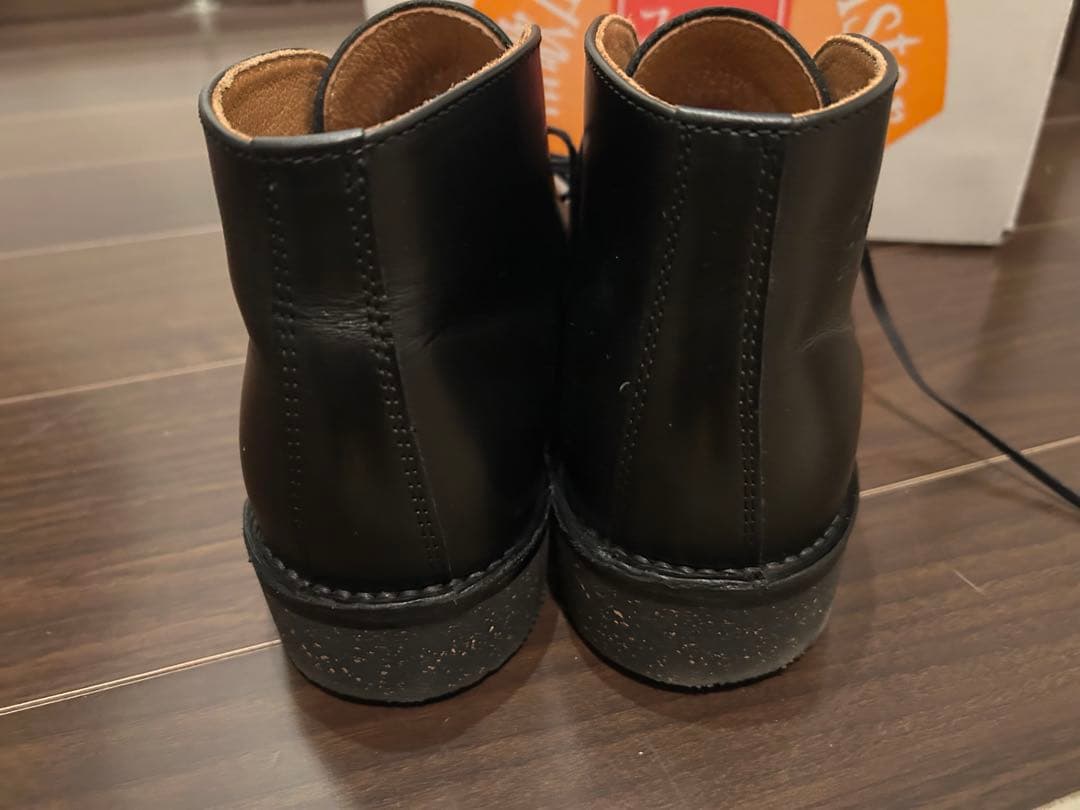 最終値下げ　Danner チャッカブーツ 24.5 レザー 黒 チャカブーツ