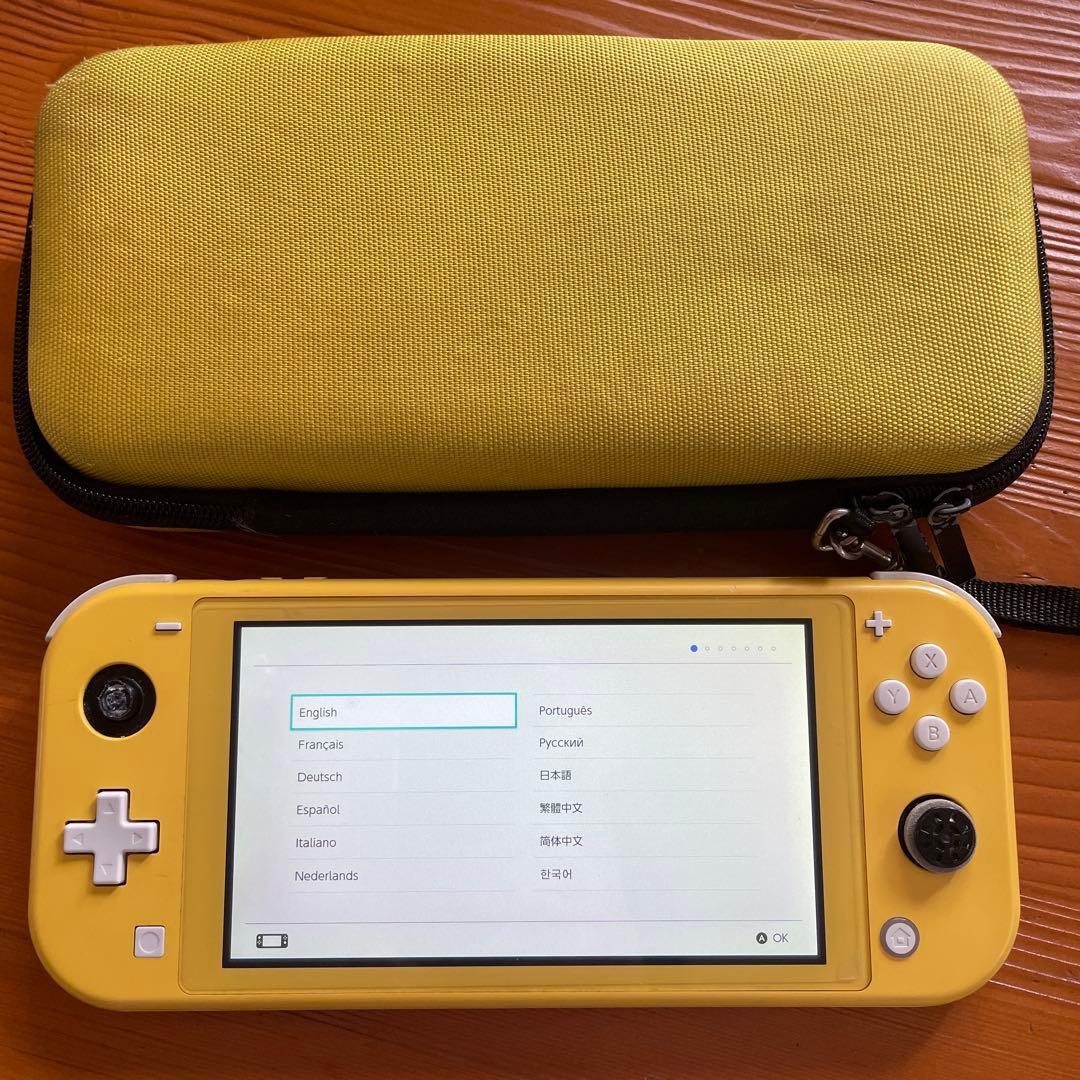 ✳︎匿名発送✳︎NintendoSwitchライト　イエロー　ジャンク品