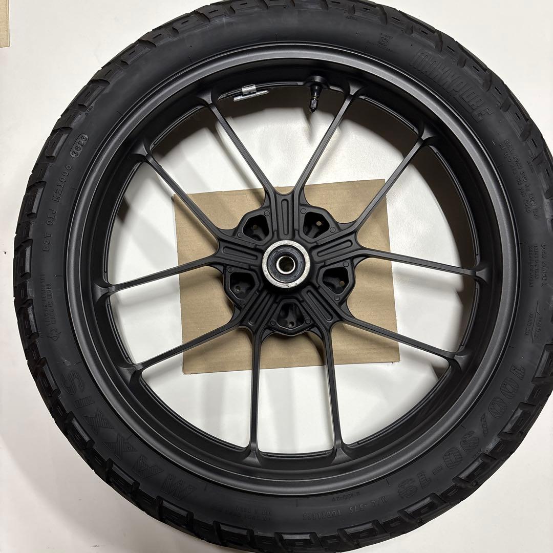 Vストローム250SXフロントホイール、タイヤセット！