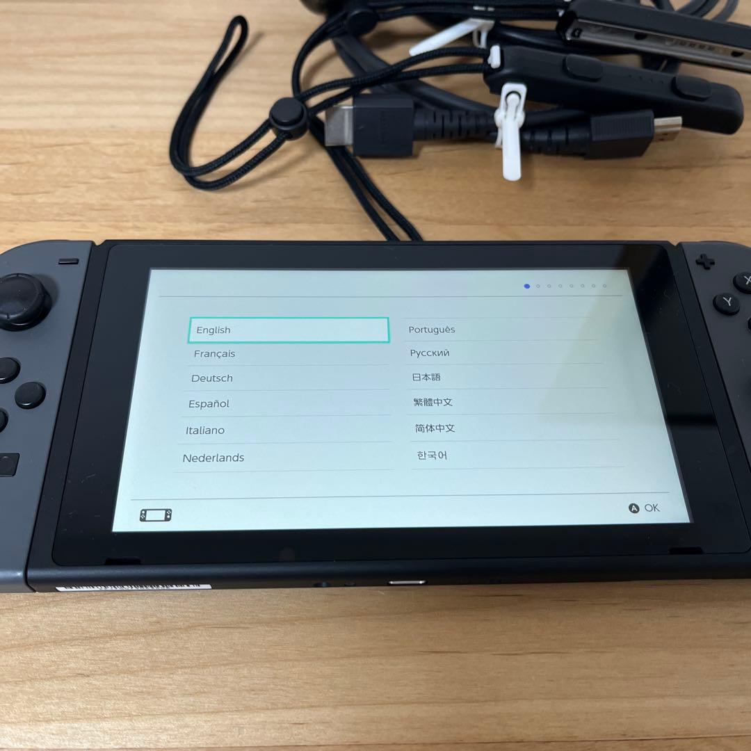 Nintendo Switch 本体 充電　21年購入