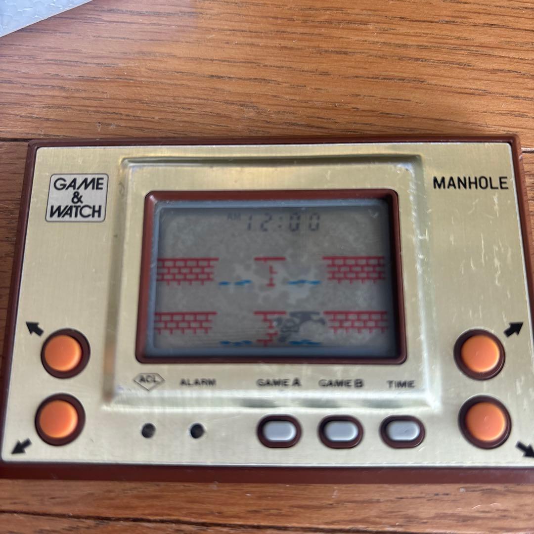 ゲームウォッチ マンホール GAME WATCH 任天堂 MH-06 可動確認済