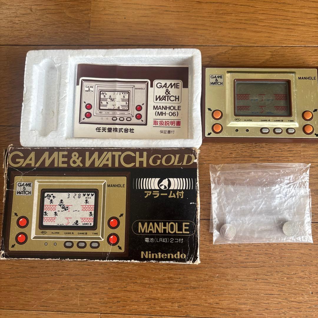 ゲームウォッチ マンホール GAME WATCH 任天堂 MH-06 可動確認済