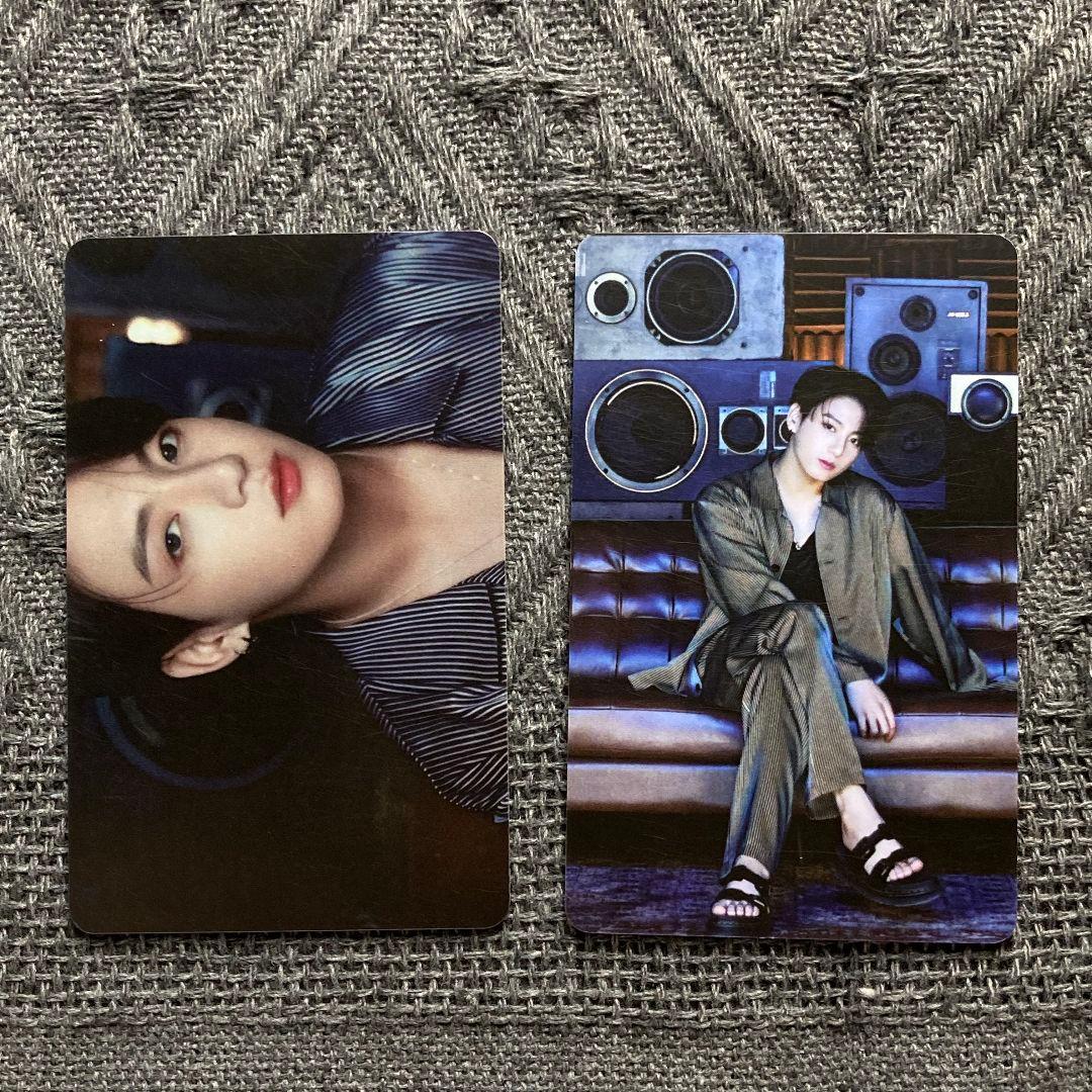 ジョングク 韓国限定 BTS BE 未公開 ラキドロ トレカ2枚