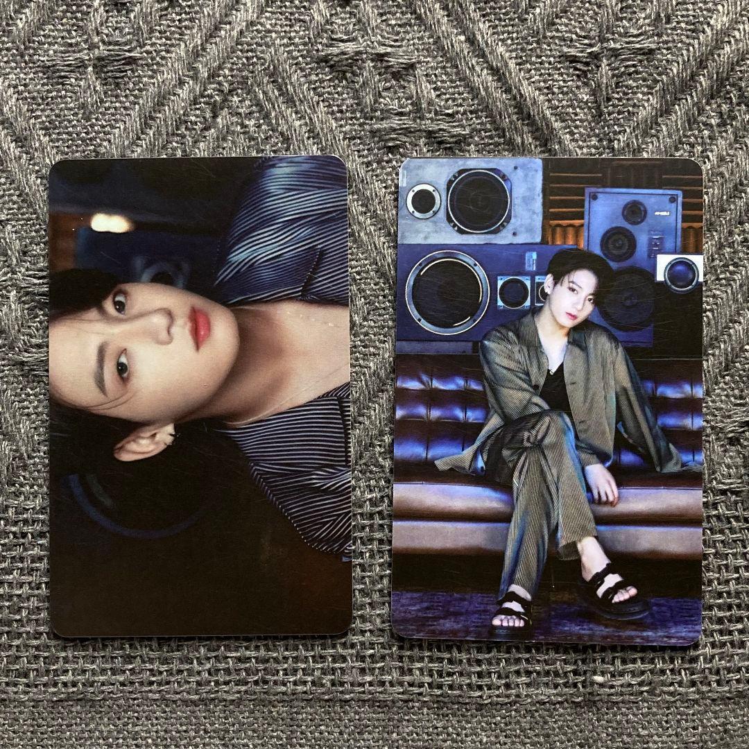 ジョングク 韓国限定 BTS BE 未公開 ラキドロ トレカ2枚