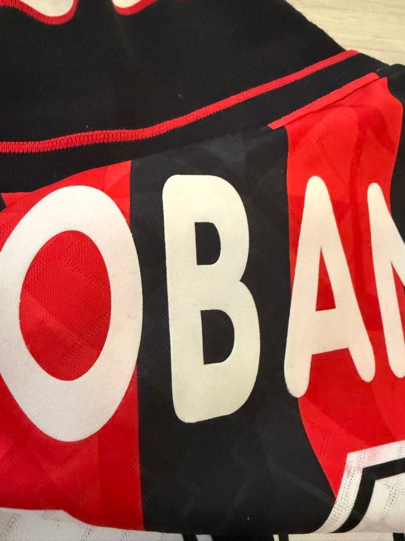 95-96 ミラン　支給ユニフォーム　ボバン選手　検　実使用　ペスカーラ戦