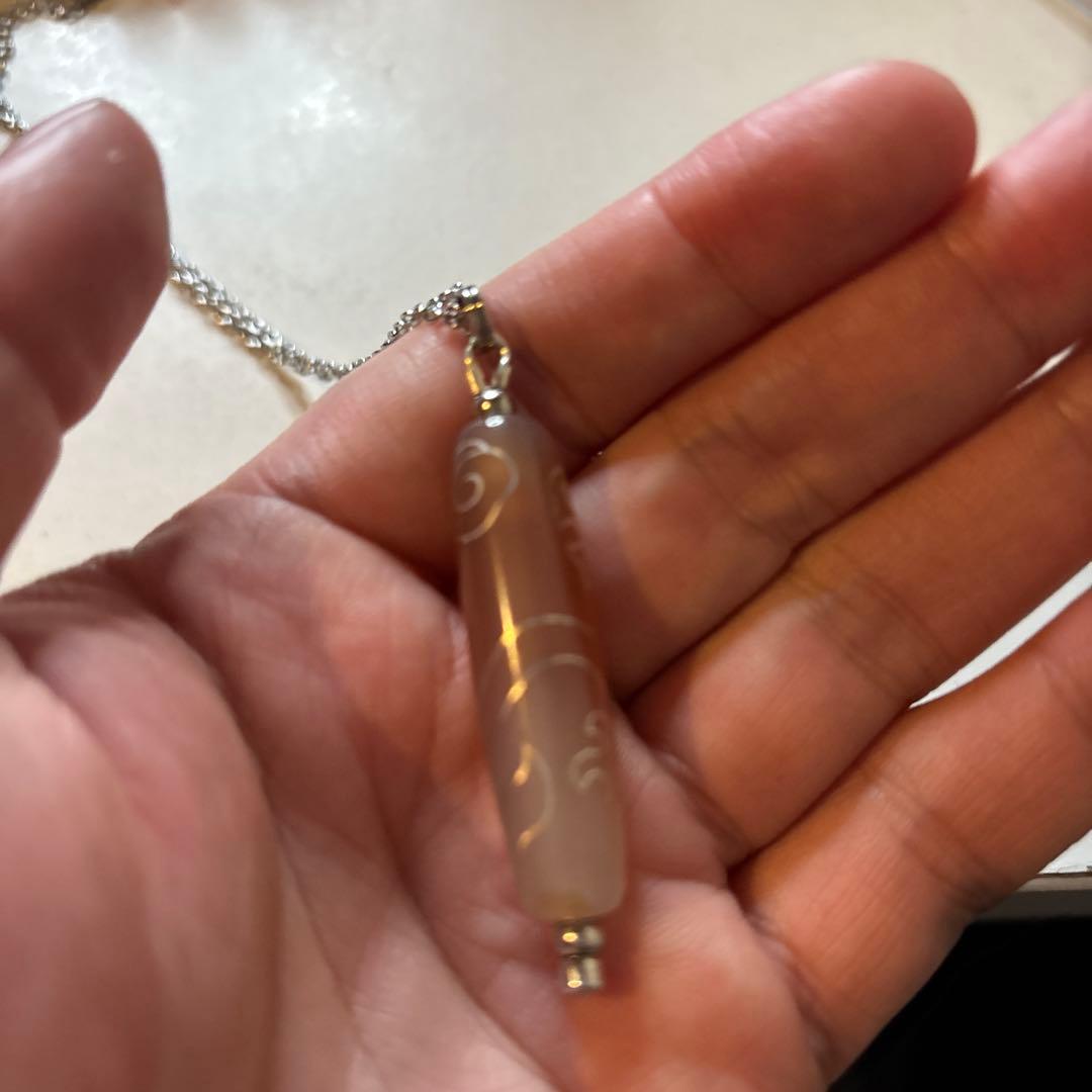 珍しい！朱砂銅銀龍神天珠たー！綺麗！見たことない！