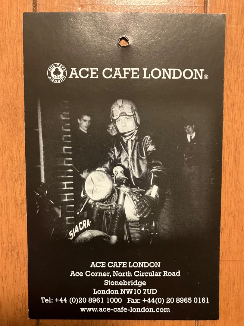 ★ACE CAFE LONDON エースカフェロンドン 春夏秋用ジャケット/XL