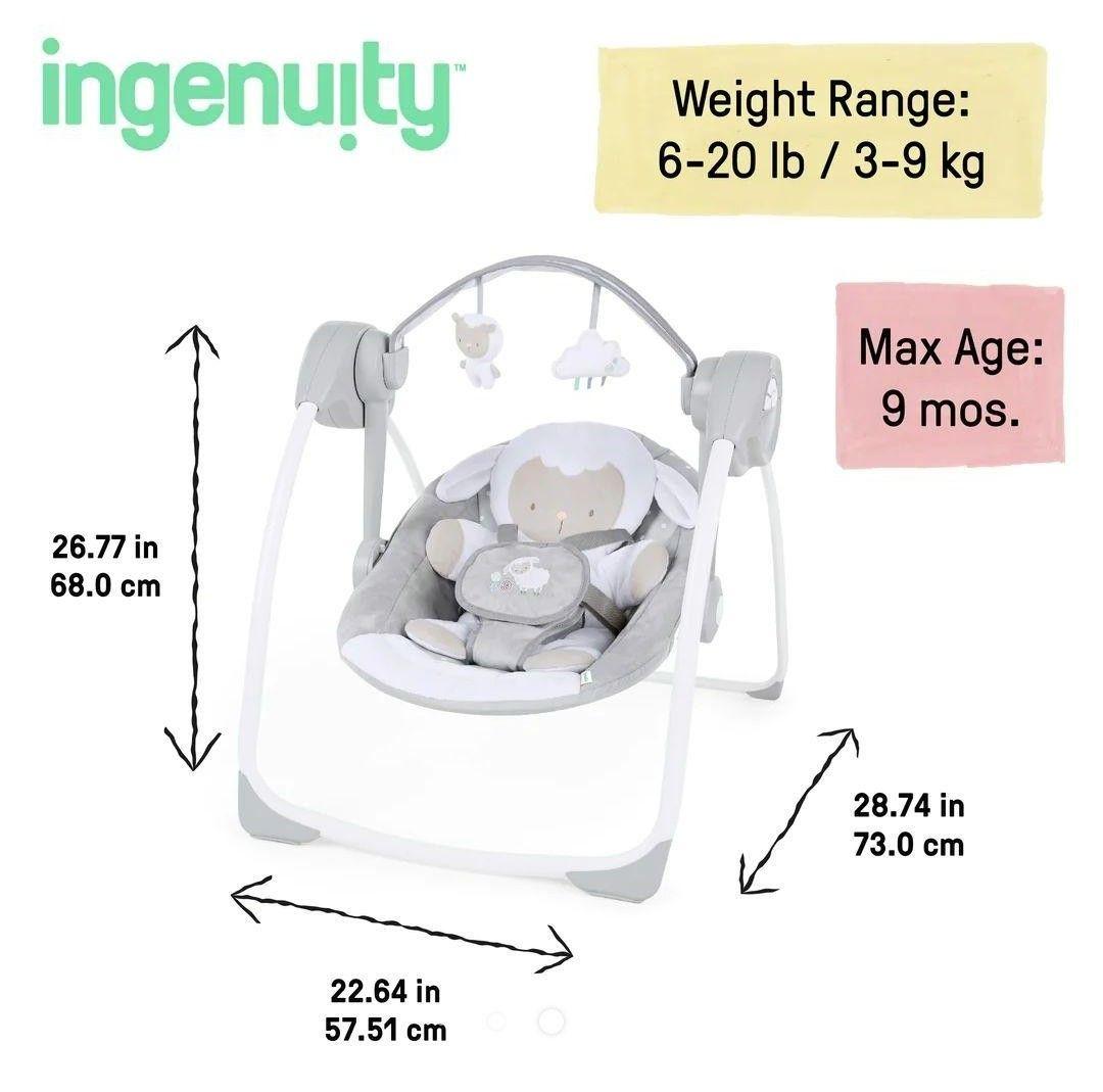 ＊新品＊Ingenuity◇ポータブル スイング 電動バウンサー