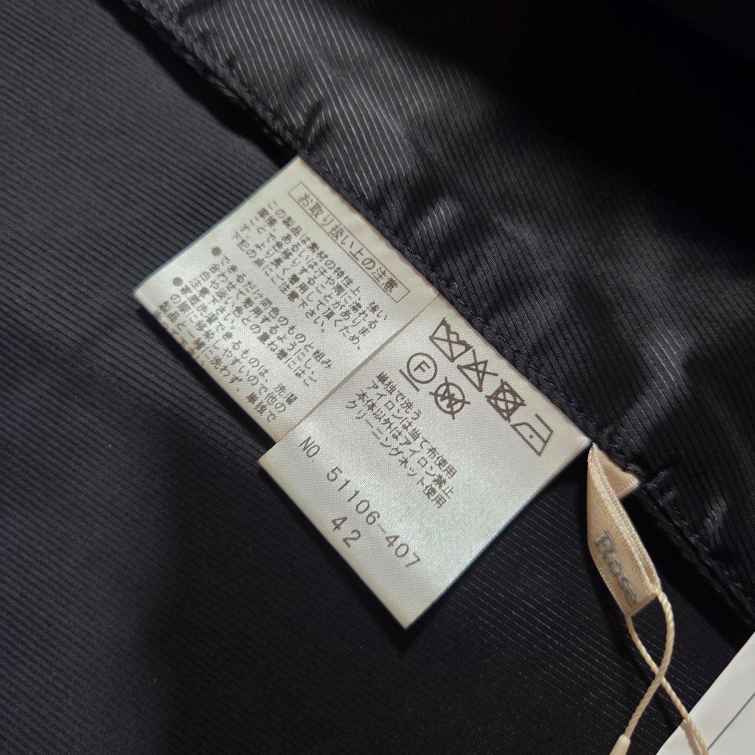 [新品タグ付き]Rose Tiara ポンチョコート 大きいサイズ ブラック