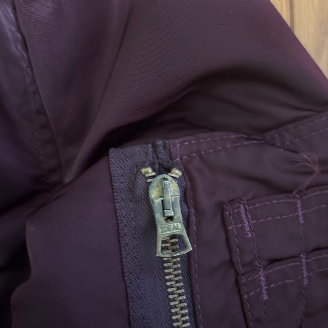 （レア!）民間用　フライトジャケット　レッド　MA-1