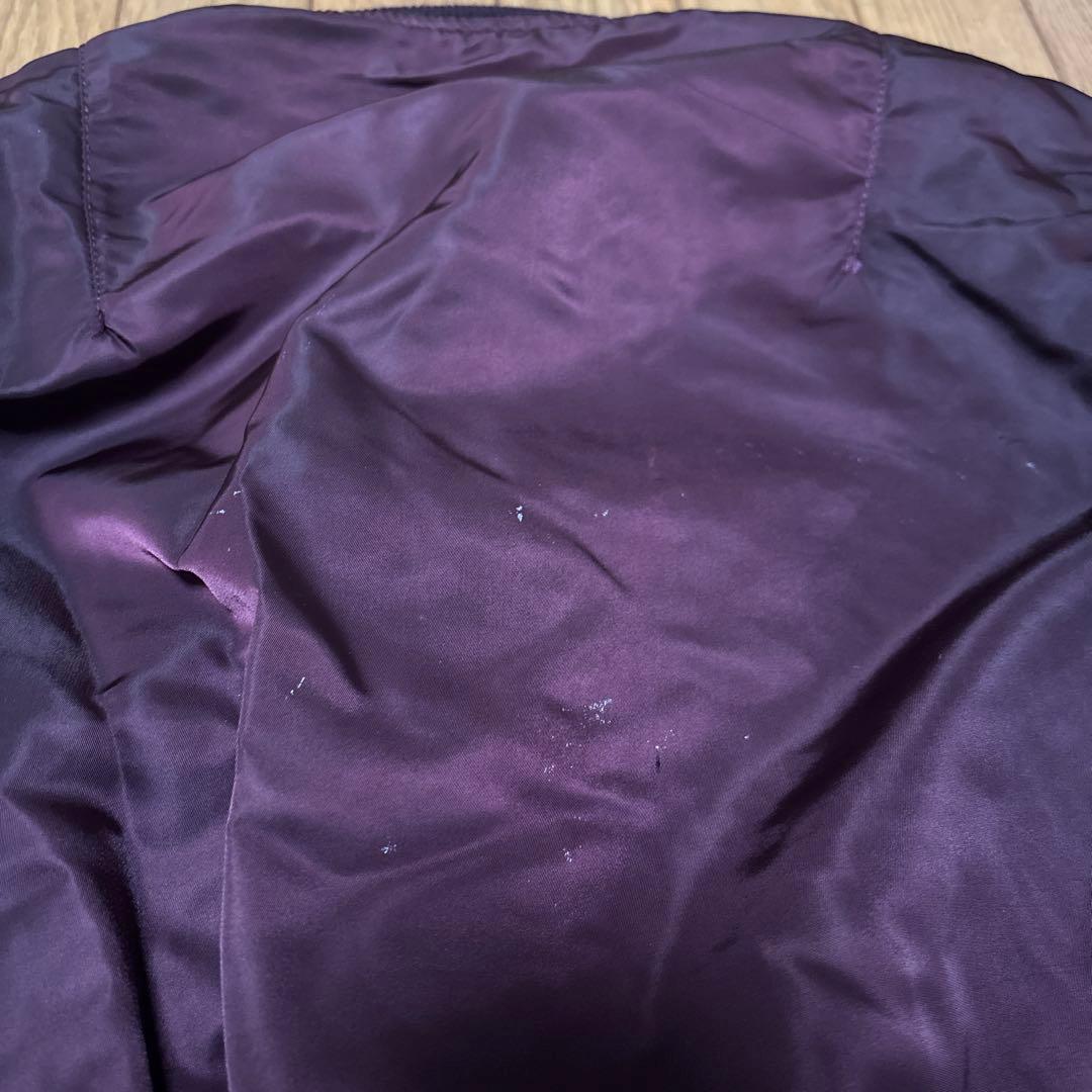 （レア!）民間用　フライトジャケット　レッド　MA-1