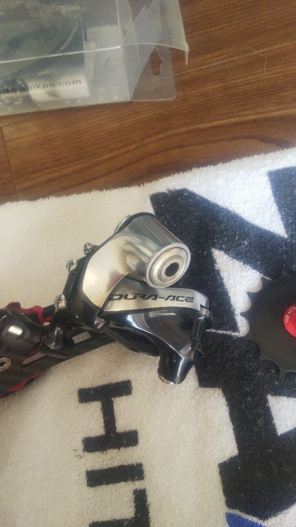 DURA-ACE RD9000RIDEAカーボンビックプーリー付き