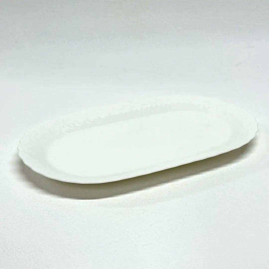 未使用 NARUMI シルキーホワイト 25cm スモールトレイ 5枚セット