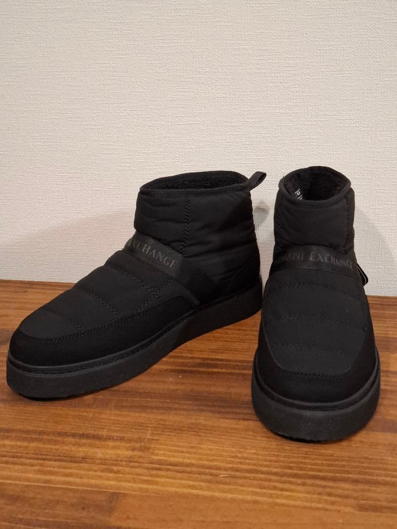 ●新品タグ付● アルマーニ ARMANI キルティングボアブーツ 28cm