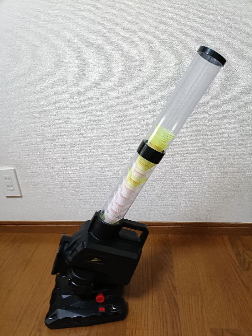 シャトル　ハネ打ち　バッティング練習マシーン　電源アダプター・追加ハネあり