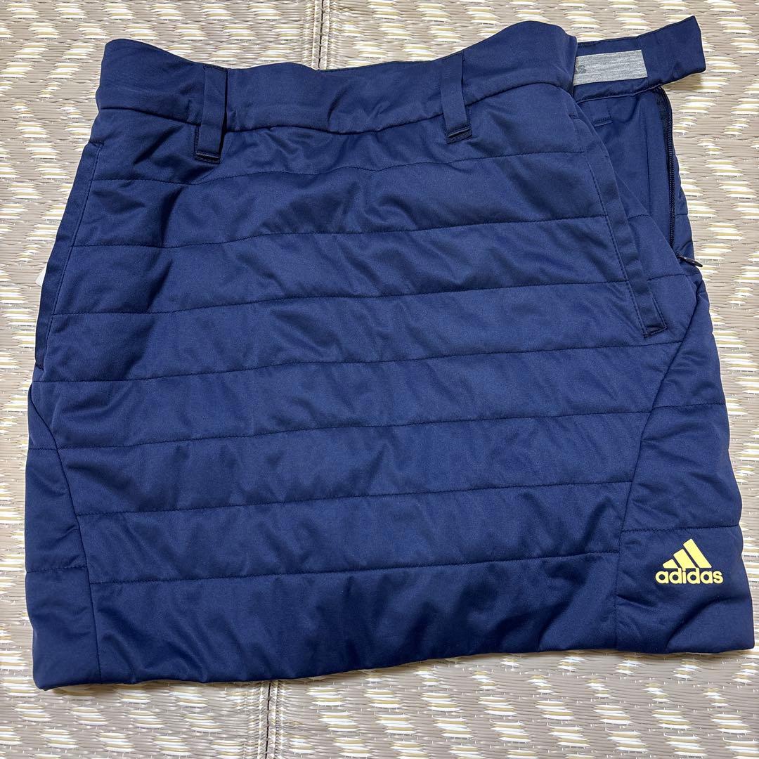 adidasゴルフ レディース 中綿ジャケット・スカートセットアップ ネイビーS
