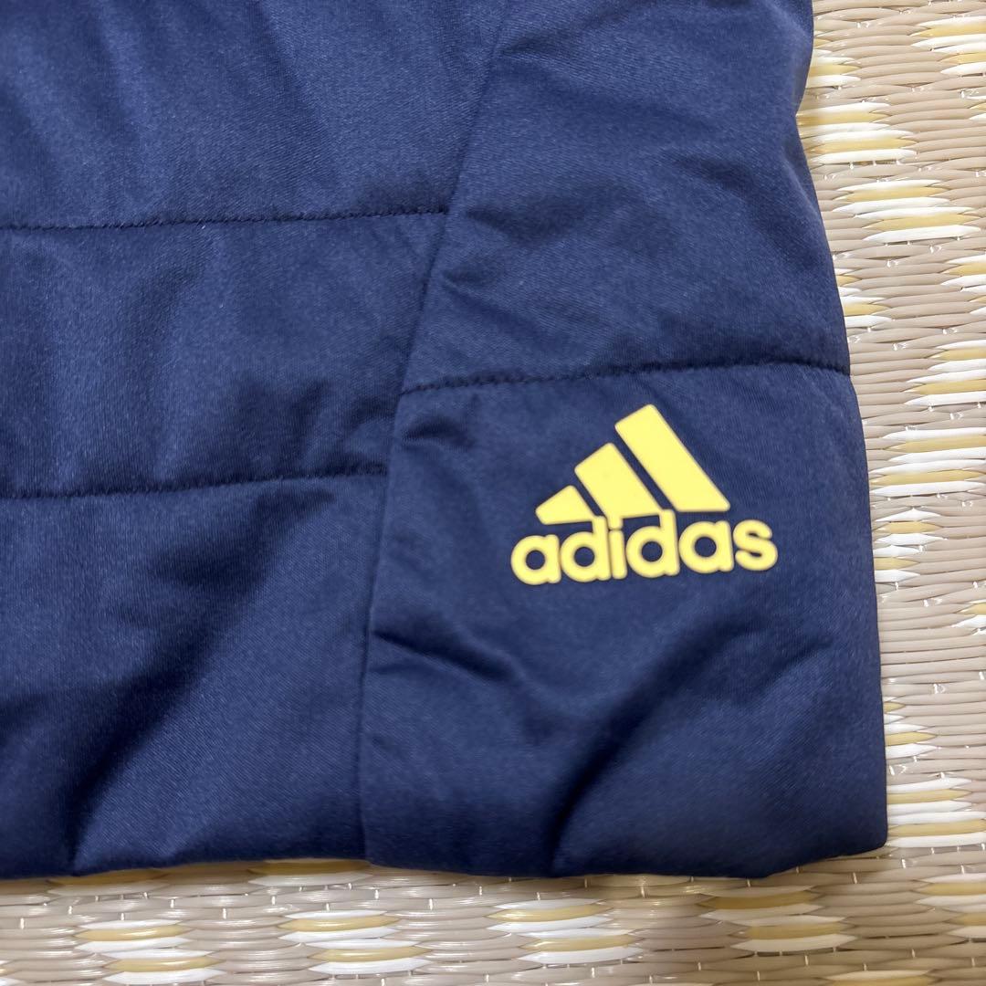 adidasゴルフ レディース 中綿ジャケット・スカートセットアップ ネイビーS