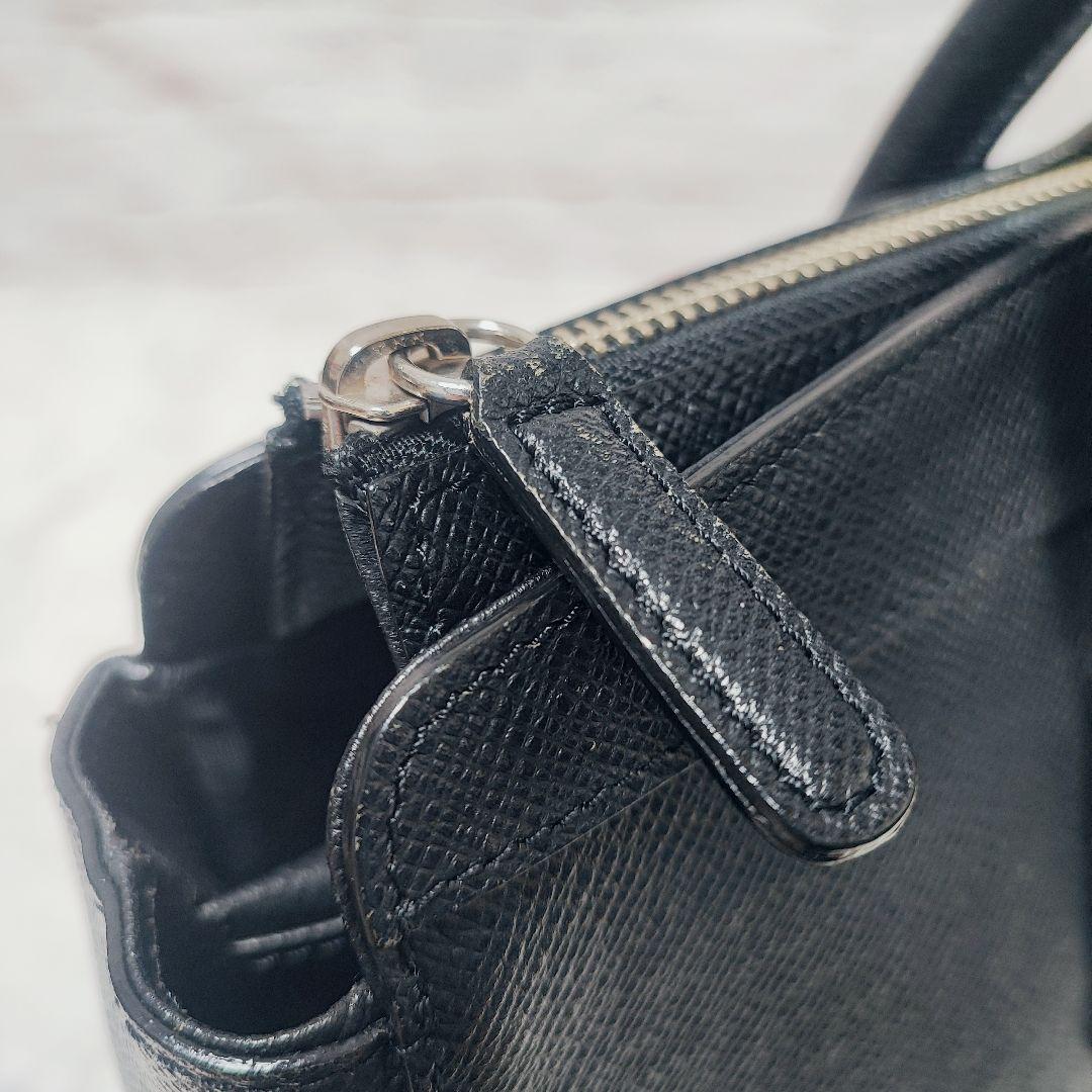 【美品】ナガタニ NAGATANI サフィアーノレザー ビジネス トートバッグ