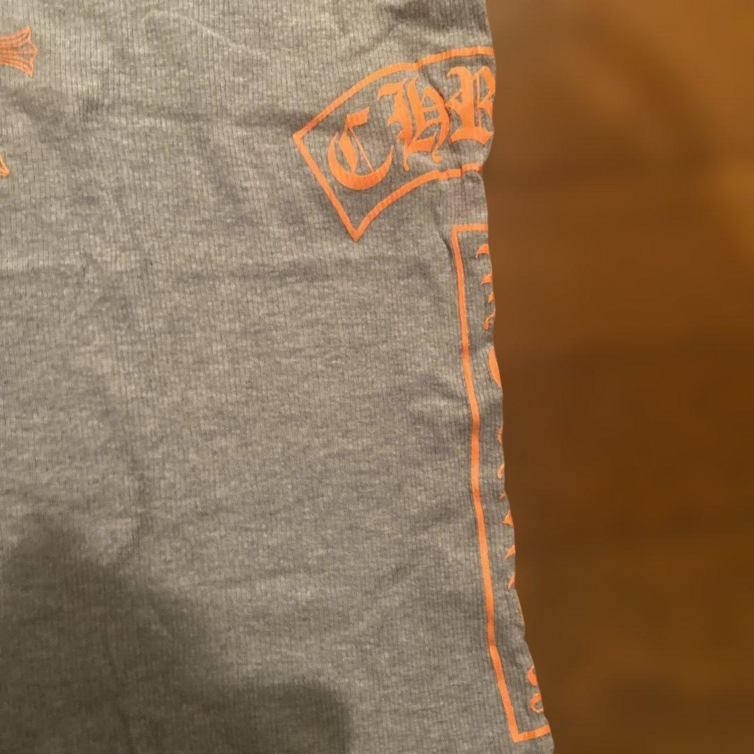 doorzo様 レア 正規 クロムハーツ 正規品　蛍光オレンジロゴ タンクトップ